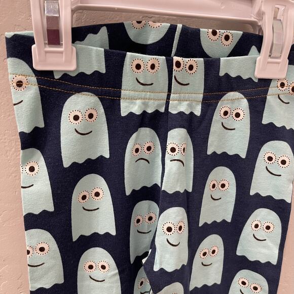 NWT Maxomorra Blue Classic Ghost Cropped Leggings - Picture 2 of 6